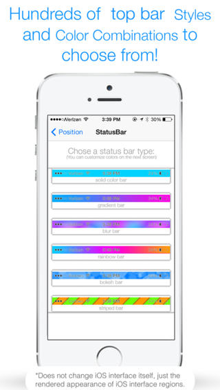 Chroma: AppStore free..δώστε χρώμα στην StatusBar χωρίς jailbreak (δωρεάν για λίγο) - Φωτογραφία 4