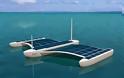 Μη επανδρωμένο θαλάσσιο σκάφος που κινείται με ανανεώσιμη ενέργεια
