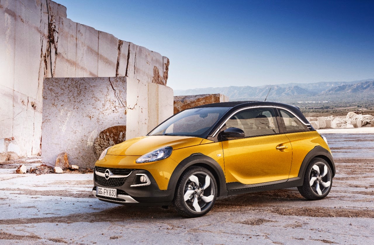 Η Opel ανακοίνωσε τη βασική τιμή για το νέο SUV πόλης Mini-Crossover Opel ADAM ROCKS που έρχεται στις 30 Ιουνίου - Φωτογραφία 1