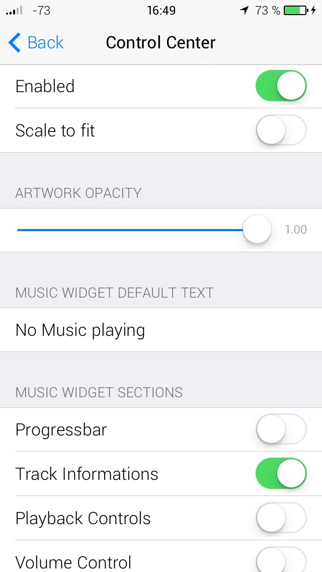 Music Controls Customizer: Cydia tweak new free - Φωτογραφία 4