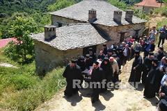 4845 - Η εξόδιος ακολουθία του Γέροντος Μωυσέως του Αγιορείτου