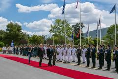 Δηλώσεις ΥΕΘΑ Δημήτρη Αβραμόπουλου και ΥΠΑΜ Γεωργίας Irakli Alasania μετά τη συνάντησή τους στο ΥΠΕΘΑ