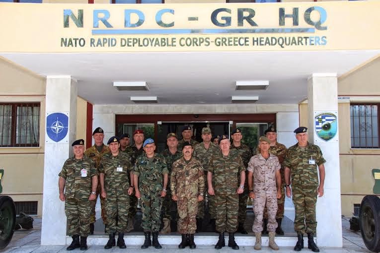 Επίσκεψη του Διοικητή της KFOR στο Γ΄ΣΣ/ NRDC-GR - Φωτογραφία 2