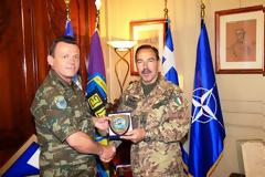 Επίσκεψη του Διοικητή της KFOR στο Γ΄ΣΣ/ NRDC-GR