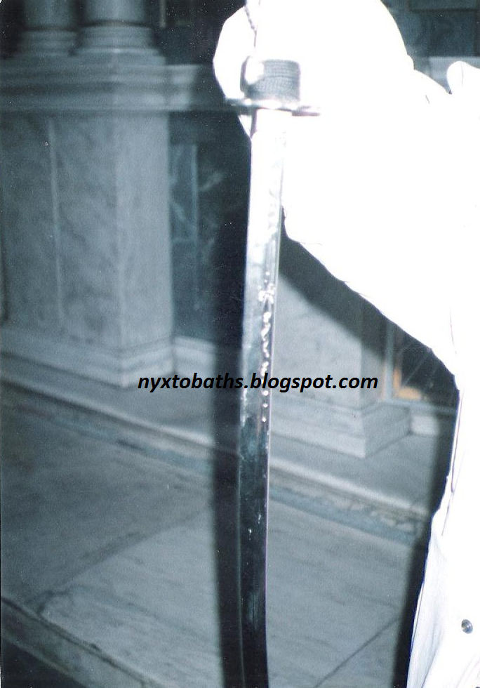 Φωτογραφία - ντοκουμένο! Δείτε το το σπαθί του Ταξιάρχη στο Μανταμάδο της Μυτιλήνης [photo] - Φωτογραφία 2