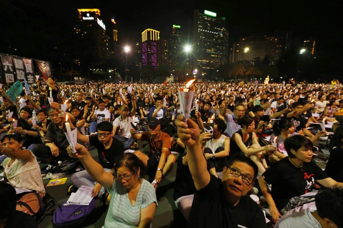 Το Χονγκ Κονγκ τιμά την Τιένανμεν -Το Πεκίνο κάνει τα πάντα για να ξεχάσει [video] - Φωτογραφία 4