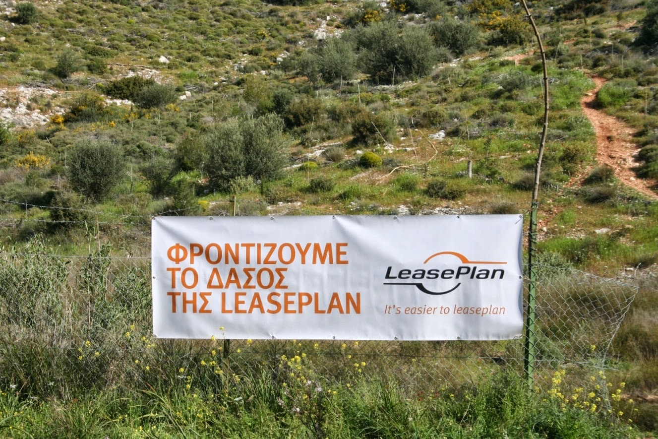 H LeasePLan Hellas για 2η συνεχή χρονιά «έδωσε ζωή» στο Αισθητικό Δάσος του Υμηττού - Φωτογραφία 1