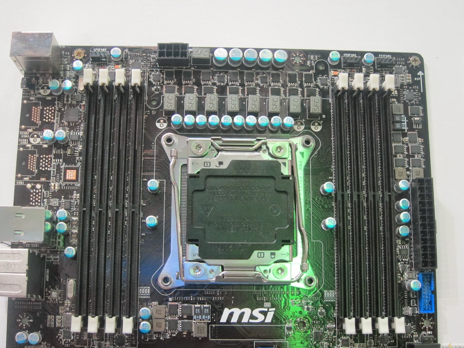 H MSI αποκάλυψε την μοναδική DDR4 Χ99 μητρική - Φωτογραφία 1