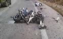 Σύγκρουση δύο μηχανών και σοβαρός τραυματισμός 3 νέων στο Αλιβέρι - Δείτε το σημείο που έγινε το ατύχημα [photo] - Φωτογραφία 1