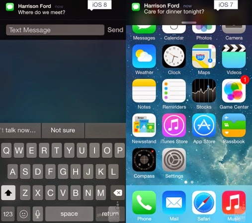 Δείτε με εικόνες μερικές διαφορές στο ios 8 από το 7 - Φωτογραφία 4