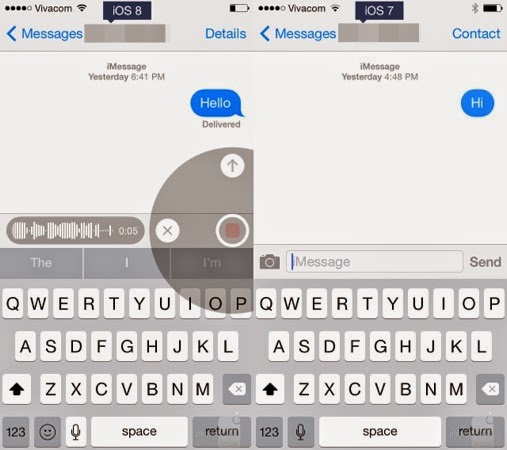 Δείτε με εικόνες μερικές διαφορές στο ios 8 από το 7 - Φωτογραφία 5