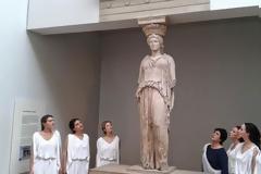 Λονδίνο: Οι καρυάτιδες αναζήτησαν την αδελφή τους