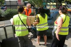 Tο κοινωνικό έργο 'Προσφέρω' Αχαρναί παραδίδει ανθρωπιστική βοήθεια στην πρεσβεία της Σερβίας