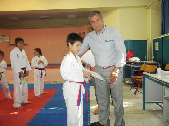 Στις επιδείξεις των αθλητών TAE KWON DO του Τμήματος Αθλητισμού Δήμου Αμαρουσίου παραβρέθηκε ο Δήμαρχος Γ. Πατούλης - Φωτογραφία 5