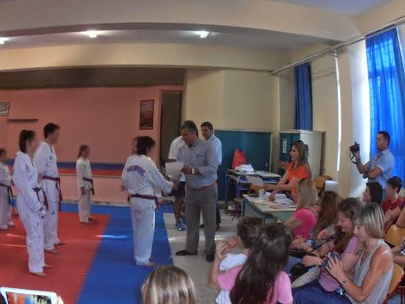 Στις επιδείξεις των αθλητών TAE KWON DO του Τμήματος Αθλητισμού Δήμου Αμαρουσίου παραβρέθηκε ο Δήμαρχος Γ. Πατούλης - Φωτογραφία 6