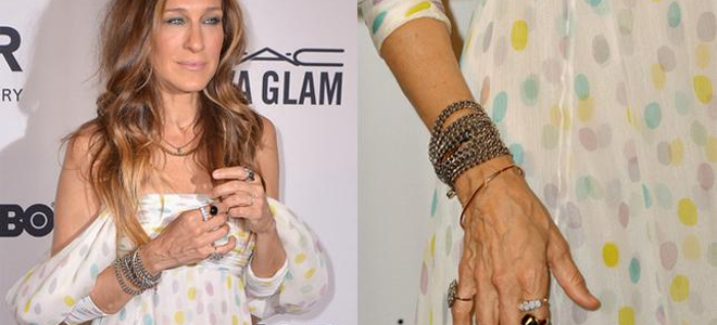 Διεθνής υστερία με τα σκελετωμένα χέρια της Σάρα Τζέσικα Πάρκερ - Φωτογραφία 4