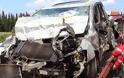 Τροχαίο ατύχημα το μεσημέρι έξω από την Τρίπολη - Δείτε βίντεο - Φωτογραφία 1