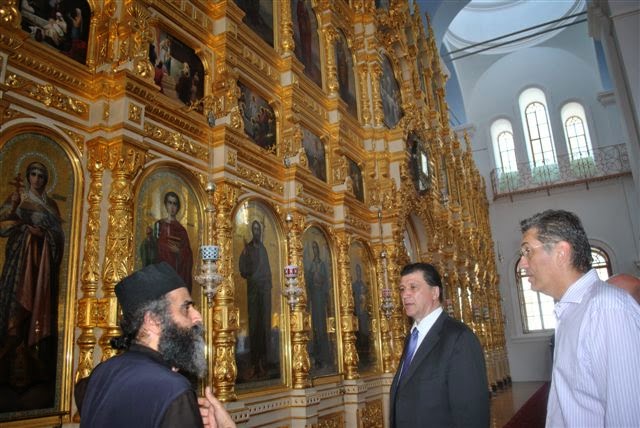 Ο Γ. Ορφανός στην τελετή αλλαγής της Ιεράς Επιστασίας του Αγίου Όρους - Φωτογραφία 2