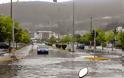 Πλημμύρισαν οι δρόμοι στη Καστοριά από τη καταιγίδα [photos]