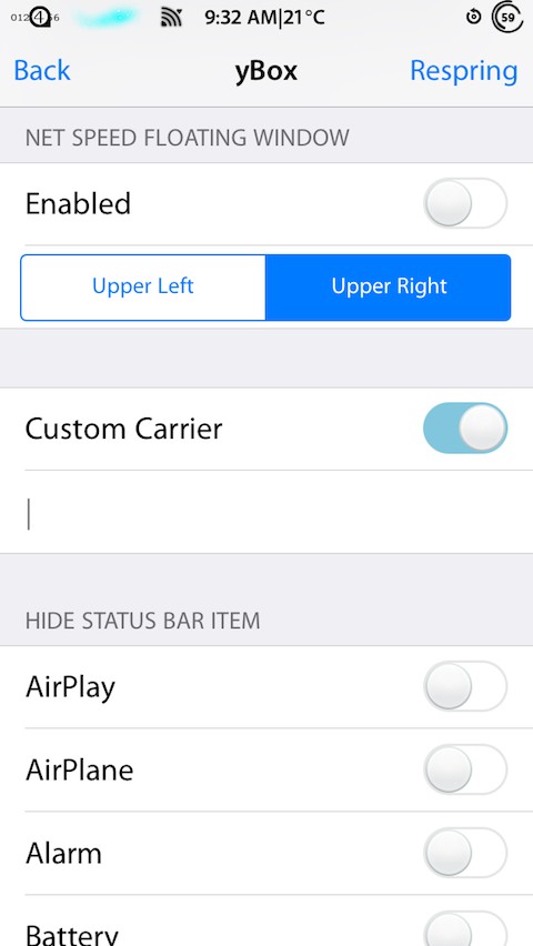 yBox: Cydia tweak new v1.0.5-1 ($2.99) - Φωτογραφία 4