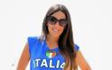 Η Claudia Romani μας δείχνει την υποστήριξη της στην Ιταλία ενάντια στην Κόστα Ρίκα για το World Cup 2014 - Φωτογραφία 1