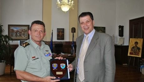 Ο διοικητής του Γ Σώματος στρατού επισκέφτηκε τον Γ.Ορφανό - Φωτογραφία 1