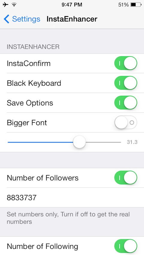 InstaEnhancer: Cydia tweak new free - Φωτογραφία 2