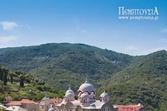 4955 - Φωτογραφίες της Ιεράς Παντοκρατορινής Σκήτης Προφήτη Ηλία, στο Άγιο Όρος
