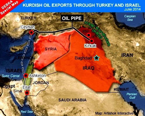 Μήπως οι πολλές ρουκέτες από τη Γάζα έχουν στόχο το κουρδικό πετρέλαιο που διακινείται από το Ισραήλ; - Φωτογραφία 1