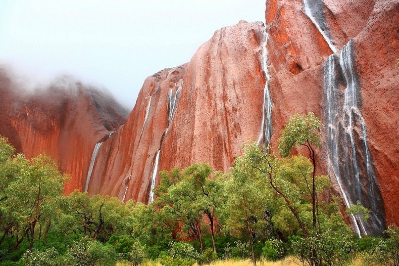 Σπάνιο θέαμα στον βράχο Uluru! - Φωτογραφία 4