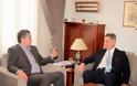 Με τον πρόεδρο του ΟΣΕ συναντήθηκε ο Τζιτζικώστας