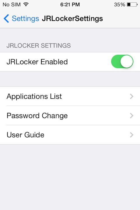 JR Locker: Cydia tweak new free - Φωτογραφία 2