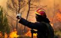 Εκκενώθηκε χωριό στη Μάνη λόγω πυρκαγιάς - 'Εχει λάβει διαστάσεις και απειλεί τον οικισμό Καινούργια Χώρα