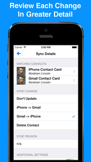 Contacts Sync for Google Gmail with Auto Sync: AppStore free today - Φωτογραφία 5