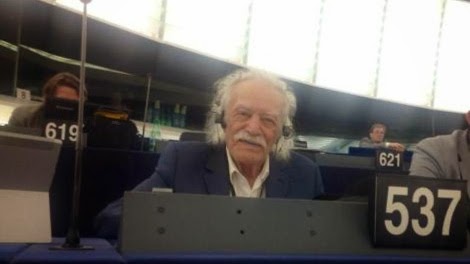 Μανώλης Γλέζος: Μετά από 5 μέρες ταξίδι έφτασε στο Ευρωκοινοβούλιο-Δείτε τη πρώτη του φωτογραφία [photo] - Φωτογραφία 1