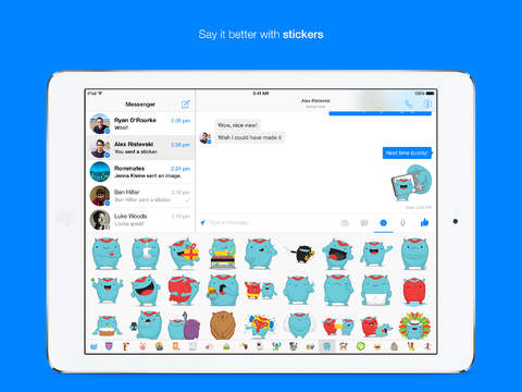 To  Facebook Messenger είναι πλέον διαθέσιμο για το iPad - Φωτογραφία 3