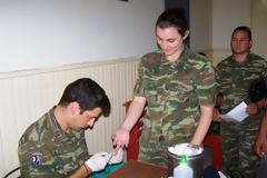 Εθελοντική αιμοδοσία στην 96 ΑΔΤΕ