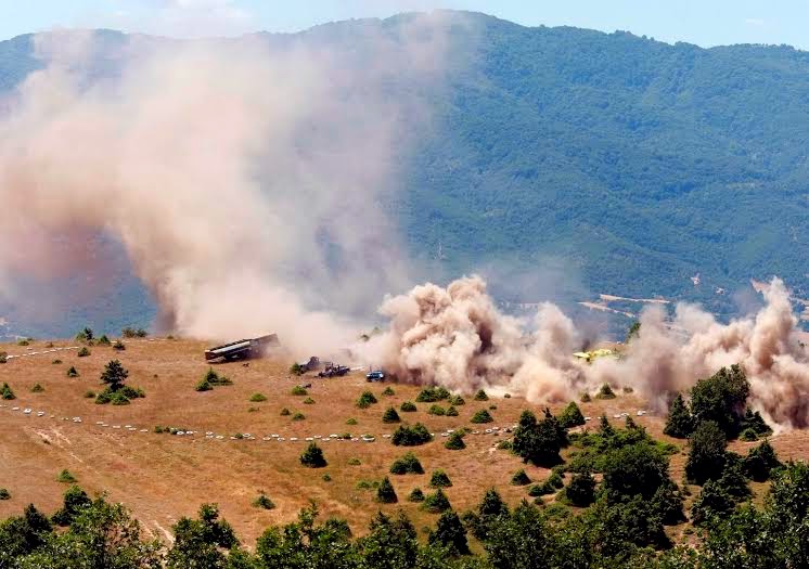 Χαιρετισμός ΥΕΘΑ Δημήτρη Αβραμόπουλου μετά το περάς της άσκησης «ΚΑΜΠΕΡΟΣ 2014» - Φωτογραφία 20