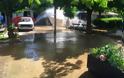 Πλημμύρισαν κεντρικοί δρόμοι της Πάτρας από σπασμένο αγωγό [photos]