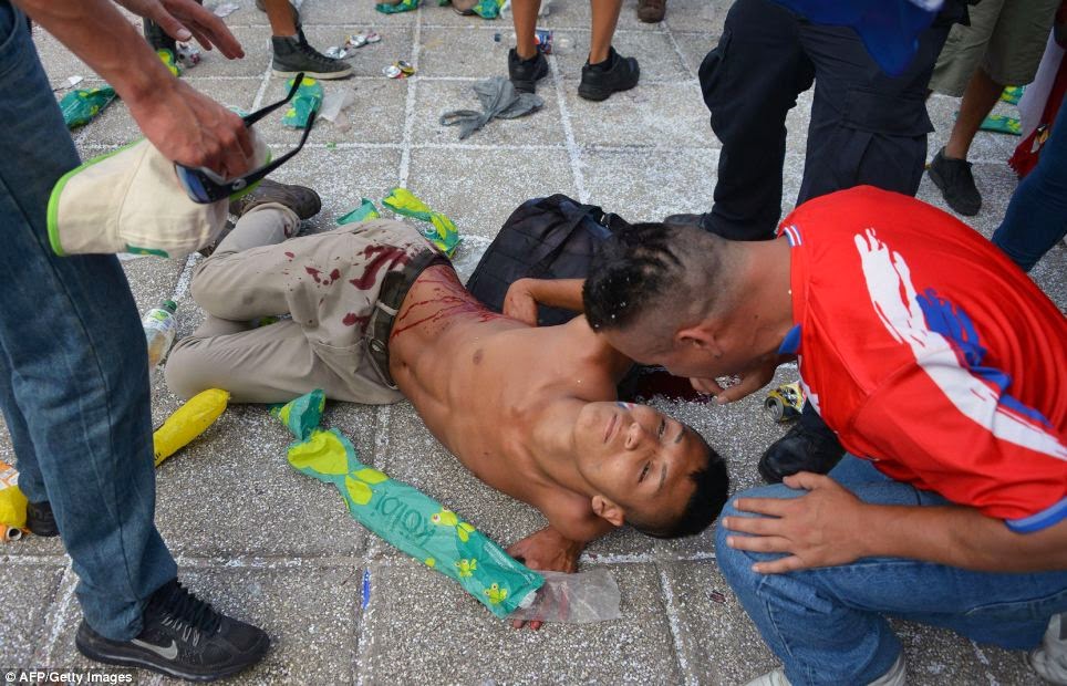 Αίμα και δάκρυα στην Κόστα Ρίκα - Μαχαίρωσαν τρεις φιλάθλους μετά από τον αποκλεισμό από το Μουντιάλ - Φωτογραφία 5