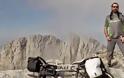 Ο τολμηρός Λαρισαίος που ανέβηκε στην κορυφή του Ολύμπου με το ποδήλατο -Ξεκινάει ταξίδι στα Καρπάθια (VIDEO)