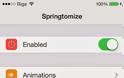 Springtomize 3 - iOS 7: Cydia update v1.1.2-2 ($2.99) - Φωτογραφία 1
