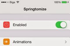 Springtomize 3 - iOS 7: Cydia update v1.1.2-2 ($2.99)