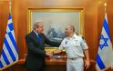 Συνάντηση ΥΕΘΑ Δημήτρη Αβραμόπουλου με τον Αρχηγό του Γενικού Επιτελείου Ναυτικού του Ισραήλ