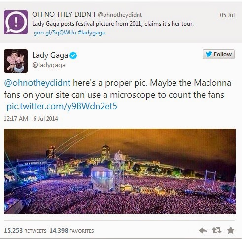 Το λάθος  της Lady Gaga με διαφορά μόνο... 50.000 θαυμαστές! Η γκάφα που έγραψε ιστορία! [photos] - Φωτογραφία 4