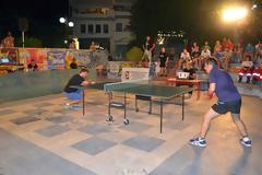 King Pong: 1ο Υπαίθριο Τουρνουά Πινγκ Πονγκ στην Αμαλιάδα