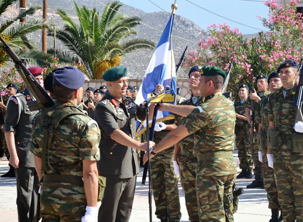 Απονομή και Παρασημοφόρηση Πολεμικής Σημαίας στη ΔΑΝ Μεγίστης - Φωτογραφία 1