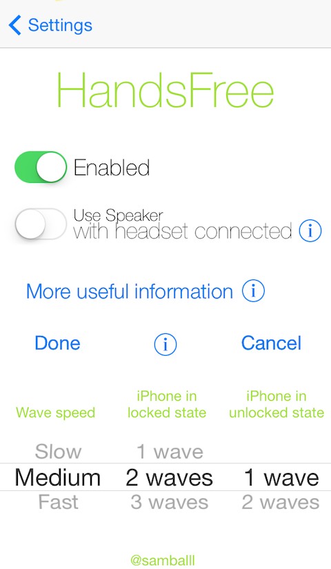 HandsFree: Cydia tweak new 1.0 ($0.99) - Φωτογραφία 2