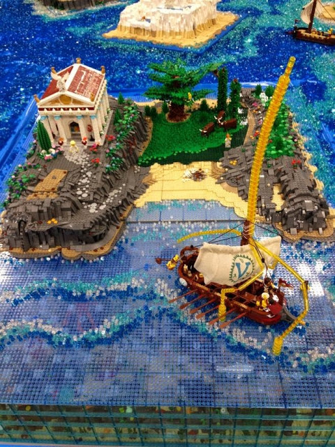 Οδύσσεια και Ιλιάδα με τουβλάκια Lego! [photos] - Φωτογραφία 11