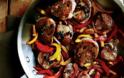 Η συνταγή της ημέρας: Ψαρονέφρι με πολύχρωμες πιπεριές
